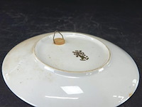 Porseleinen sierbord - afbeelding 4 van  5