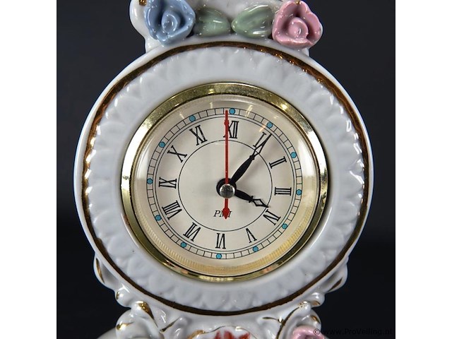 Porseleinen tafelklok - afbeelding 2 van  5