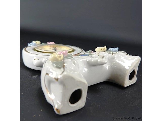 Porseleinen tafelklok - afbeelding 5 van  5