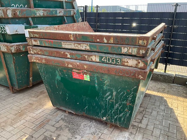 Portaalcontainer 4m3 (4x) - afbeelding 3 van  4