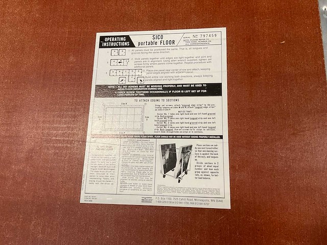 Portable floor (30x) - afbeelding 4 van  5