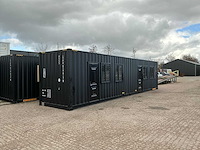 Portable home met 2 woonruimtes / 40 ft high cube - 12 meter containerwoning - afbeelding 22 van  28