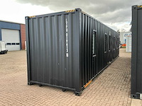 Portable home met 2 woonruimtes / 40 ft high cube - 12 meter containerwoning - afbeelding 24 van  28