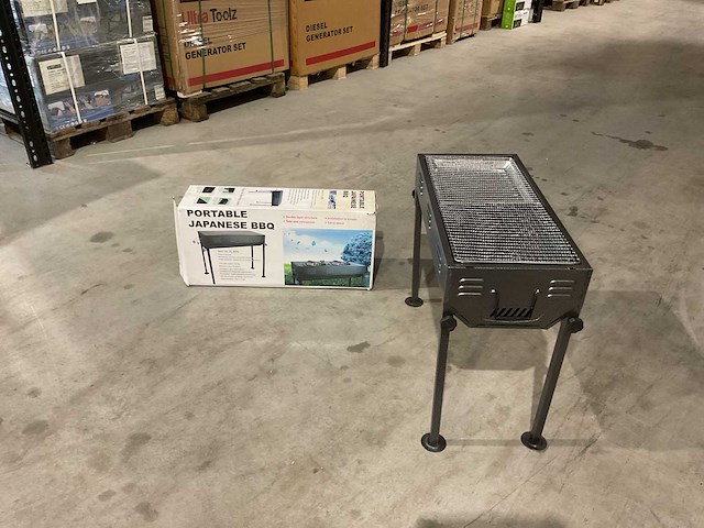 Portable japanse - tl-670 - - houtskool bbq - afbeelding 4 van  11