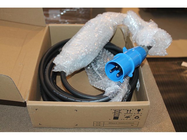 Portable laadkabel 10 meter. cee32 blauw naar type2. - afbeelding 2 van  2