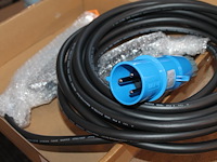 Portable laadkabel 10 meter. cee32 blauw naar type2. - afbeelding 2 van  2