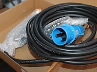 Portable laadkabel 10 meter. cee32 blauw naar type2. - afbeelding 2 van  2