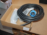 Portable laadkabel 10 meter. cee32 blauw naar type2.