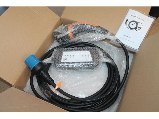 Portable laadkabel 7 meter. cee 230v naar type2. - afbeelding 2 van  3