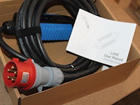 Portable laadkabel 7 meter. cee32 rood naar type2. 22kw. - afbeelding 2 van  2