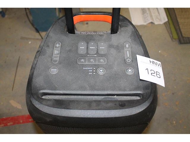 Portable speaker jbl party box 310. let op! voedingskabel ontbreekt. - afbeelding 1 van  3