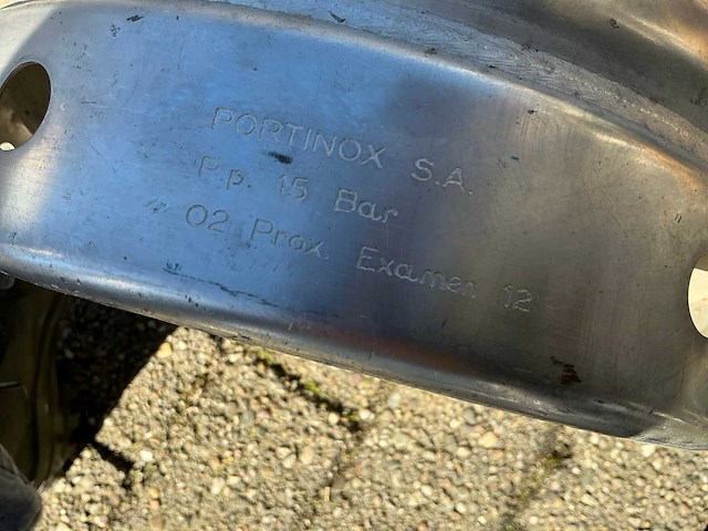 Portinox rvs 15 bar tank - afbeelding 2 van  6