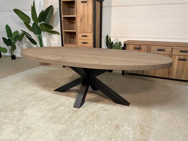 Portofino ovale eetkamertafel - afbeelding 3 van  11