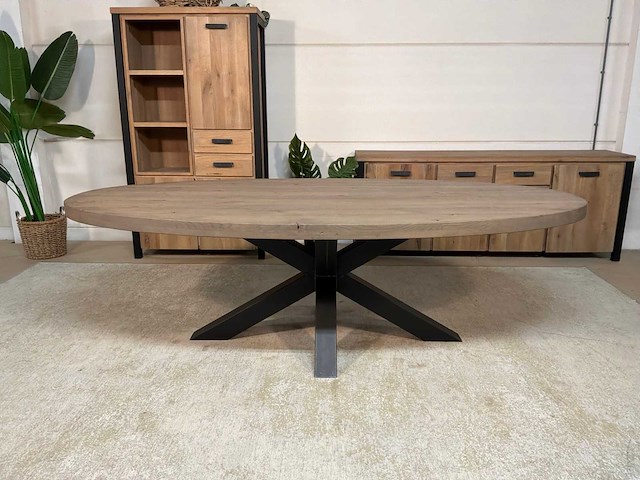 Portofino ovale eetkamertafel - afbeelding 9 van  11