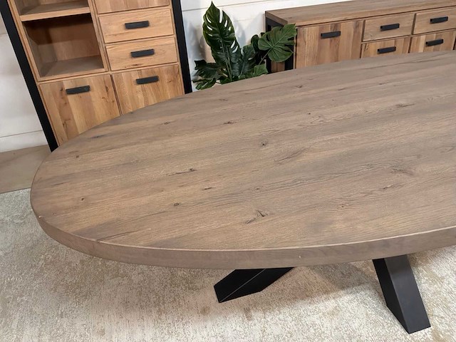 Portofino ovale eetkamertafel - afbeelding 5 van  11