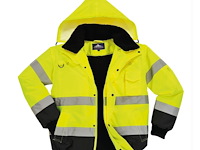 Portwest hi-visible bomberjack geel m wvp 89,95 - afbeelding 1 van  3