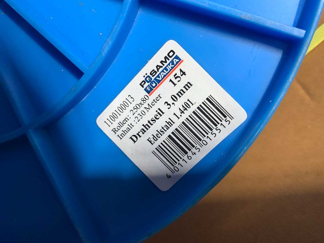 Pösamo vaula rol rvs draad (6x) - afbeelding 2 van  2