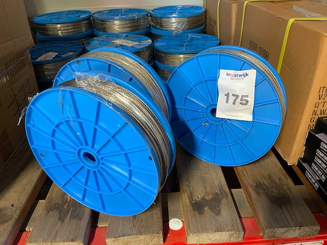 Pösamo vaula rol rvs draad (6x) - afbeelding 1 van  2