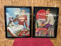 Poster coca cola - gedrukt (2x) - afbeelding 1 van  2