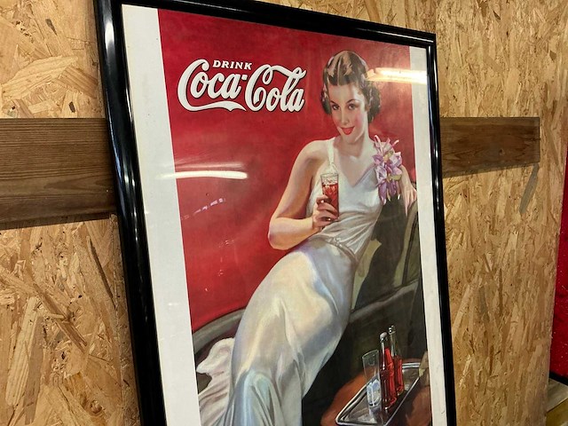 Poster coca cola - gedrukt - afbeelding 2 van  2