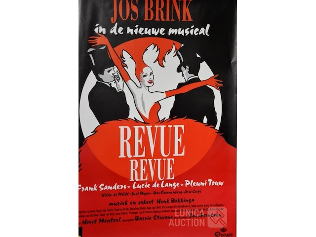 Poster van een musical - afbeelding 1 van  4