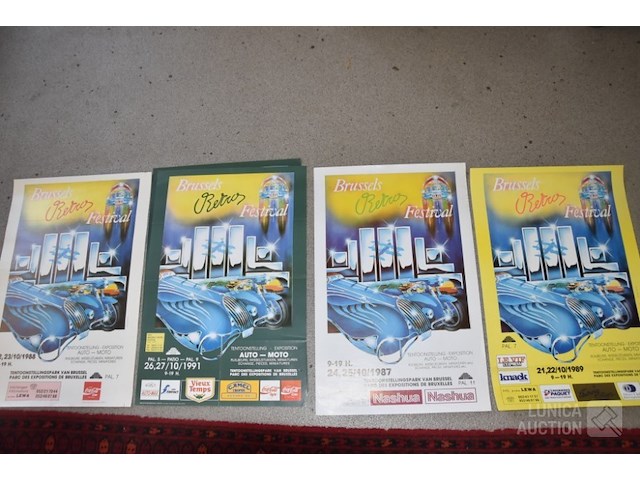 Posters autotentoonstellingen - afbeelding 10 van  12