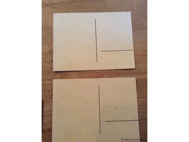 Postkaarten 2stuks vw - afbeelding 2 van  2