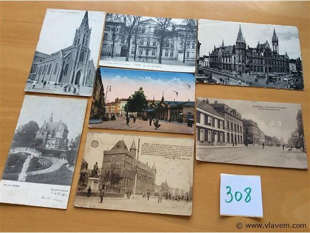 Postkaarten gent - afbeelding 1 van  3