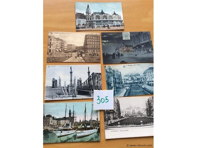Postkaarten oostende - afbeelding 1 van  3