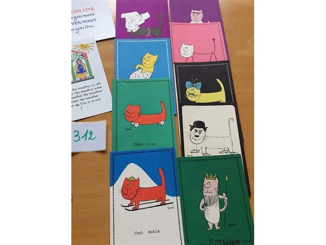 Postkaarten vintage - afbeelding 3 van  3