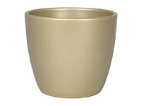 Pot boule d.7cm/5cmxh.6cm (pot 6) pearl (2255x) - afbeelding 1 van  1