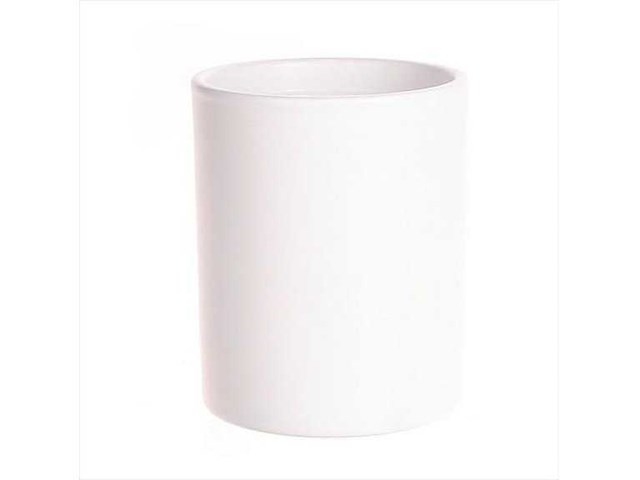 Pot cylinder orchid d.13/h.16cm matt whi (581x) - afbeelding 1 van  1