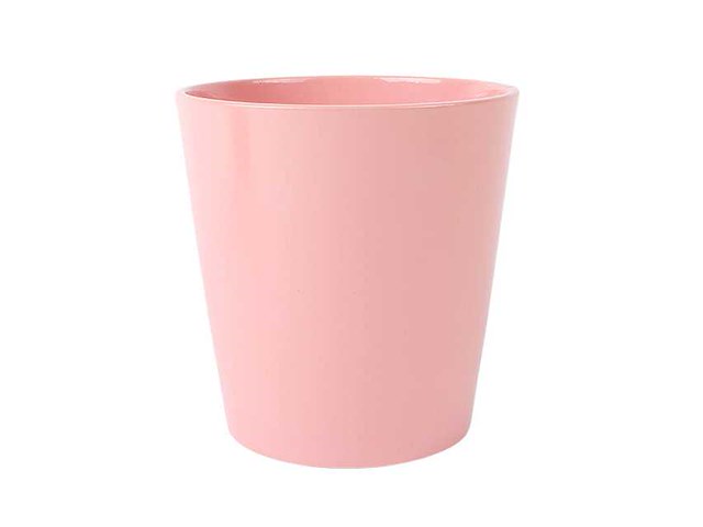 Pot dallas ceramics ø13xh13cm pink shiny (594x) - afbeelding 1 van  1