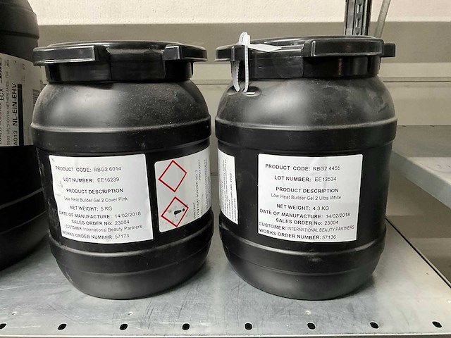 Pot met comp gel/builder gel en spider gel (8x) - afbeelding 3 van  4