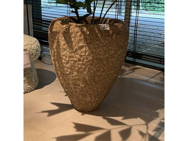 Pot met kunstplant colours&green, fishtail palm - afbeelding 2 van  5
