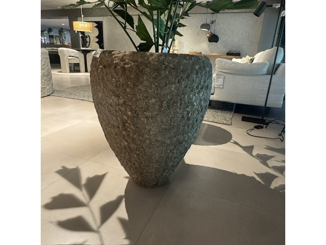 Pot met kunstplant colours&green, fishtail palm - afbeelding 3 van  5