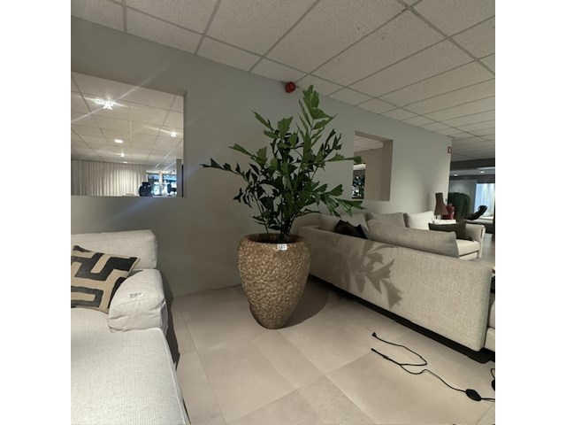 Pot met kunstplant colours&green, fishtail palm - afbeelding 2 van  4