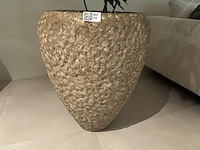 Pot met kunstplant colours&green, fishtail palm - afbeelding 3 van  4