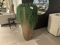 Pot met kunstplant colours&green, hangplant kelp