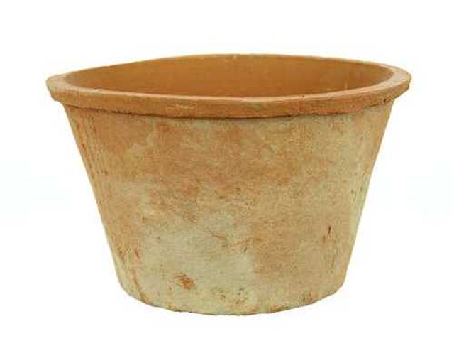 Pot roodstone d.19/h.12cm (786x) - afbeelding 1 van  1