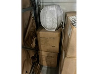 Pot shane d40,5/h40,5cm antique grey cement (3x) - afbeelding 4 van  5