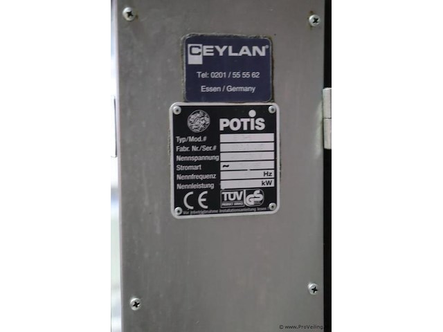 Potis dönergrill, rvs - afbeelding 3 van  4