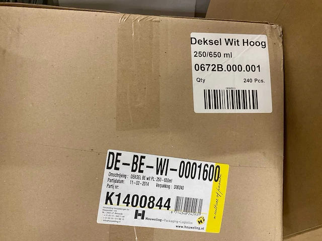Potjes en deksels 650ml (250x) - afbeelding 2 van  5