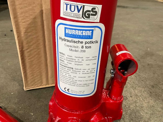 Potkrik 8 tons (4x) - afbeelding 5 van  9