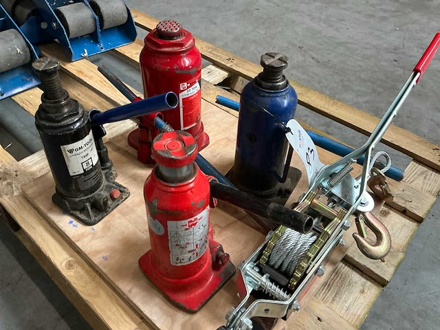 Potkrik en tirfor takel (4x) - afbeelding 3 van  6