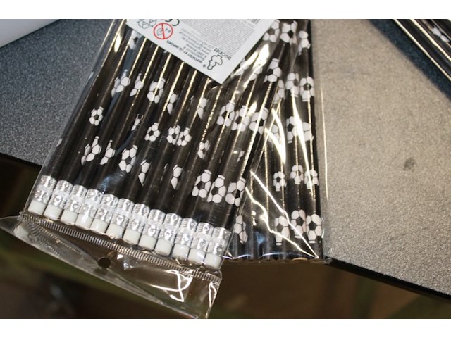 Potloden voetbal 23 stuks in ds 001 - afbeelding 5 van  5