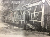 Potloodtekening herberg - afbeelding 2 van  3