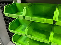 Povag - bakkenstripkast gevuld met 340 opbergbakken - afbeelding 2 van  13