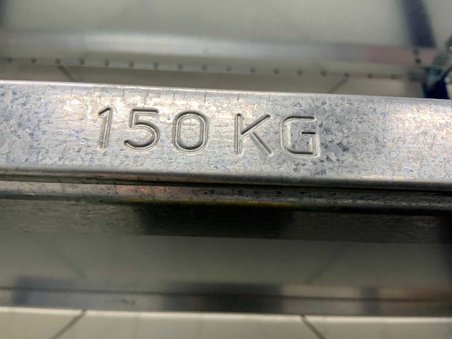 Povag 4 secties legbordstelling inclusief inhoud (festool) leidingen, onderdelen en werkplaats inventaris - afbeelding 11 van  19