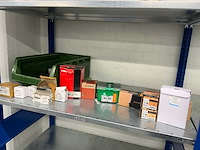 Povag 4 secties legbordstelling inclusief inhoud (festool) leidingen, onderdelen en werkplaats inventaris - afbeelding 15 van  19